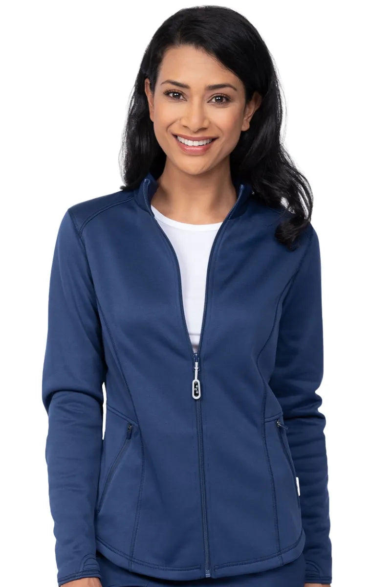 Ava Therese Women's Bonded Fleece Jacket | Navy