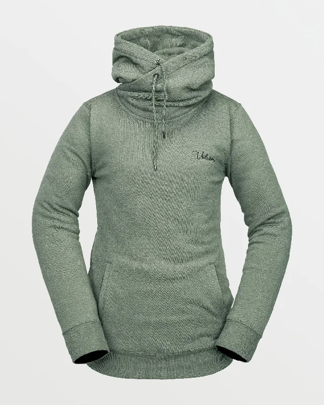 Womens Tower Pullover Fleece - Lichen Green