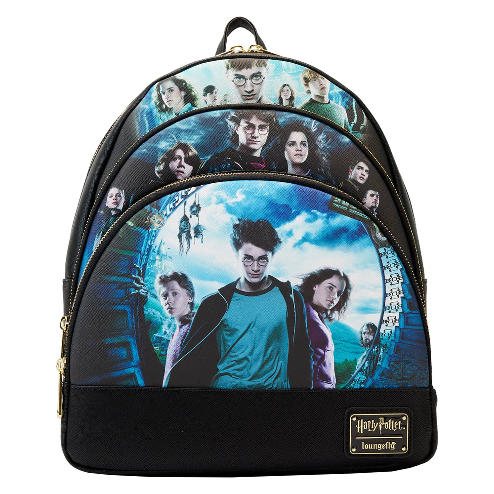 Loungefly Harry Potter Trilogy Series 2 Triple Pocket Mini Backpack