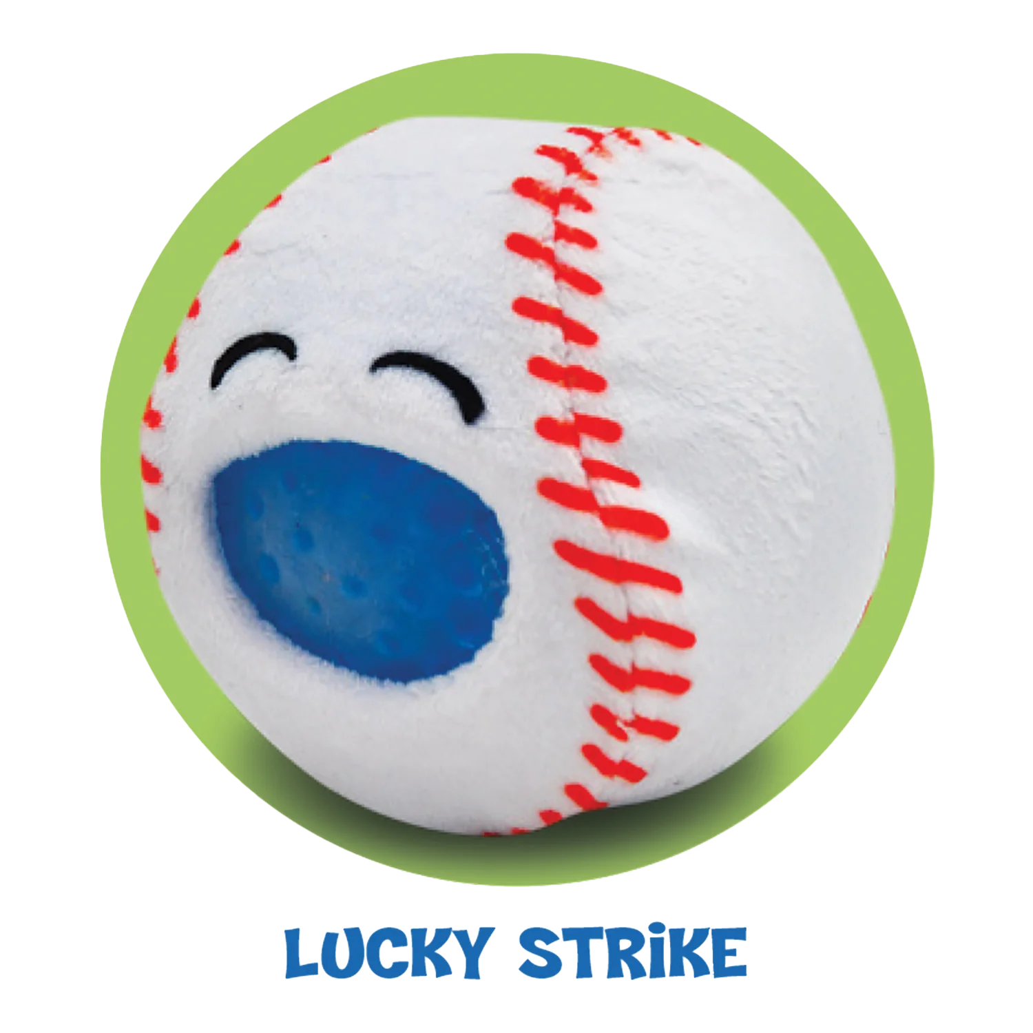 PBJ's Plush Ball Jellies Sports Lucky Strike Baseball