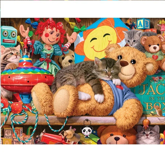 Toy Cupboard 400 Piece Jigsaw Puzzle