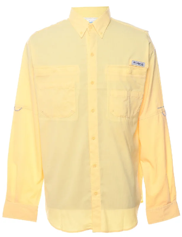 Columbia Yellow Classic Shirt - M