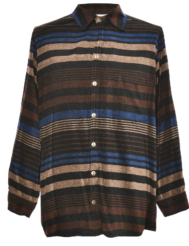 Corduroy Dark Brown Shirt - L