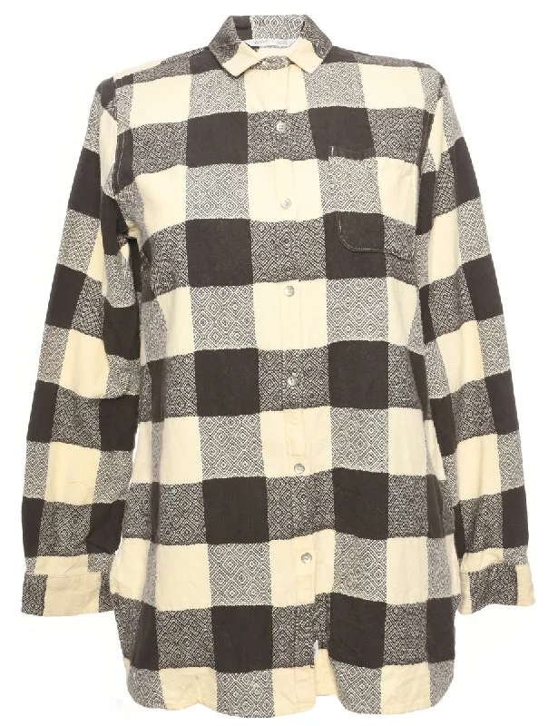 Cream Woolrich Shirt - S