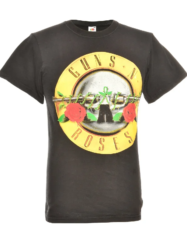 Guns N' Roses Black Fruit Of The Loom Band T-shirt - L