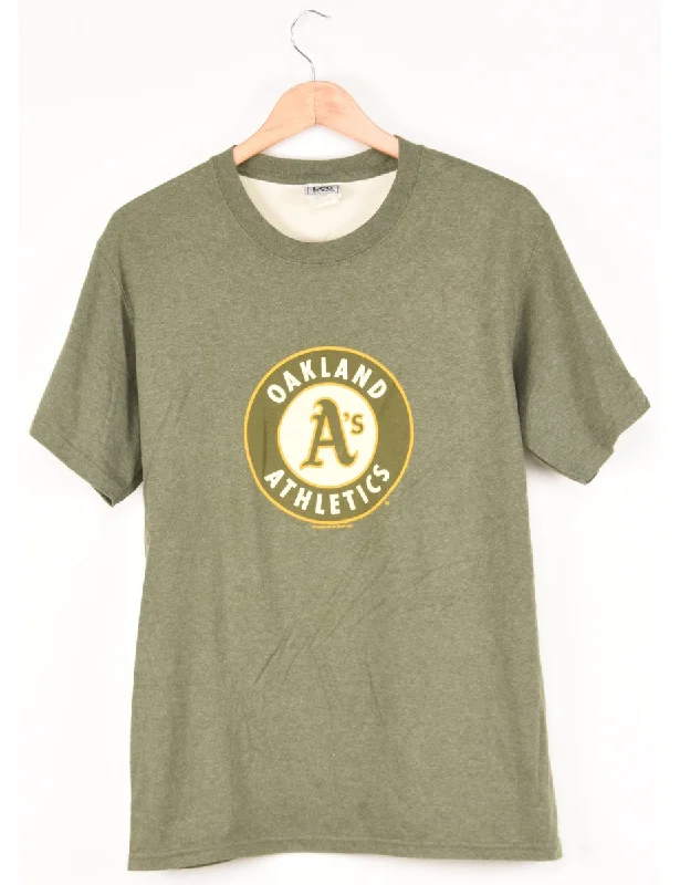 Lee Oakland Athletics Printed T-shirt - M