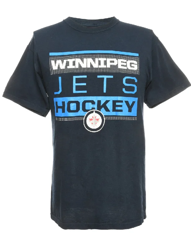 NHL Jets Hockey Sports T-shirt - M