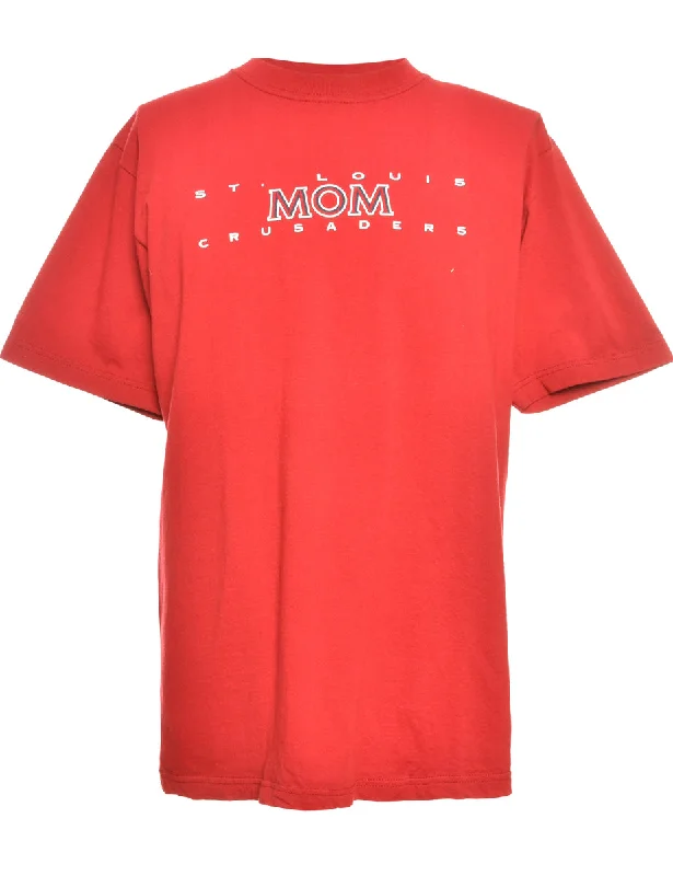 Red Printed St. Louis T-shirt - M