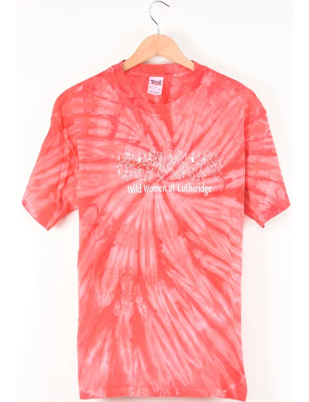 Tie Dyed Wild Women At Lutheridge T-shirt - L