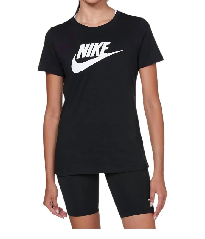 Women's Essential Icon T-Shirt In Black