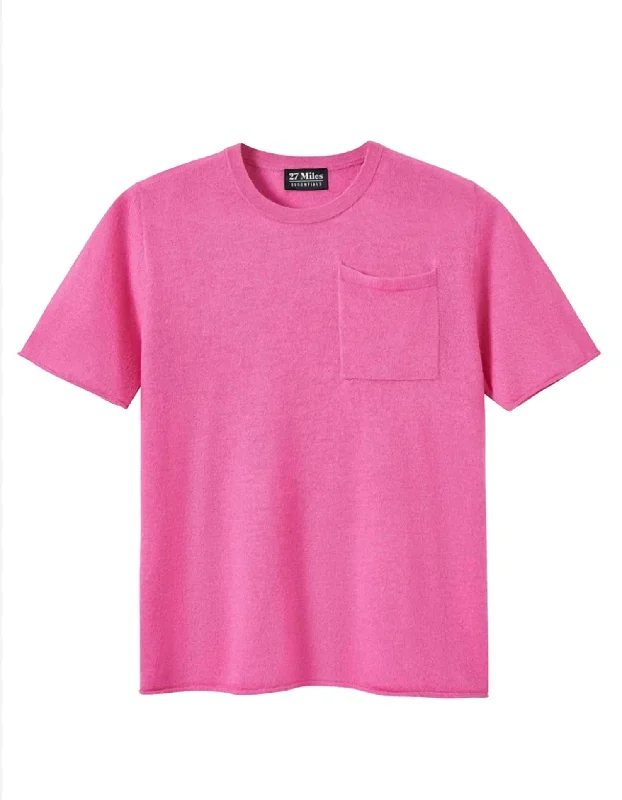 Women's Rayna Relaxed Fit T-Shirt In Rose