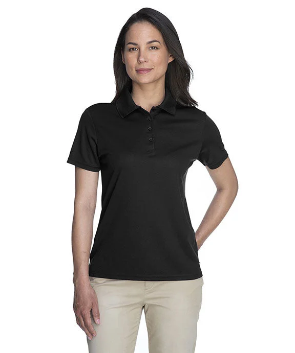 78181 - Core 365 Ladies Origin Performance Piqué Polo Shirt | Black