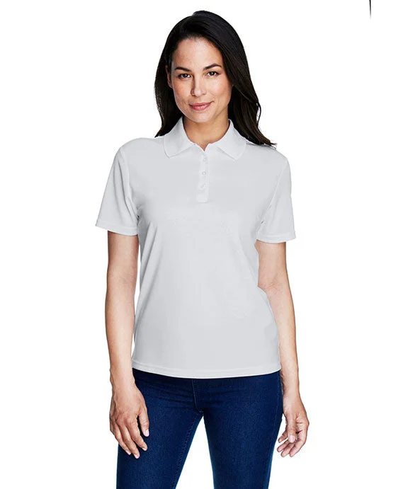 78181 - Core 365 Ladies Origin Performance Piqué Polo Shirt | Platinum