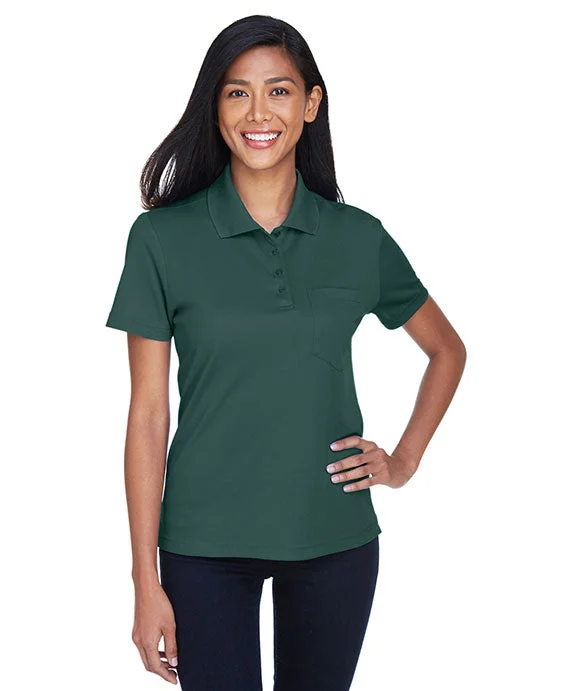 78181P - Core 365 Ladies Origin Performance Piqué Polo with Pocket | Forest