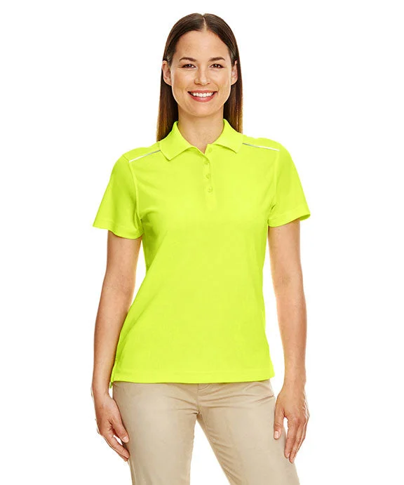 78181R - Core 365 Ladies Radiant Performance Piqué Polo Shirt | Safety Yellow