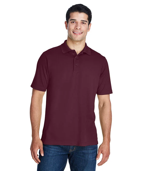 88181 - Core 365 Mens Origin Performance Piqué Polo Shirt | Burgundy