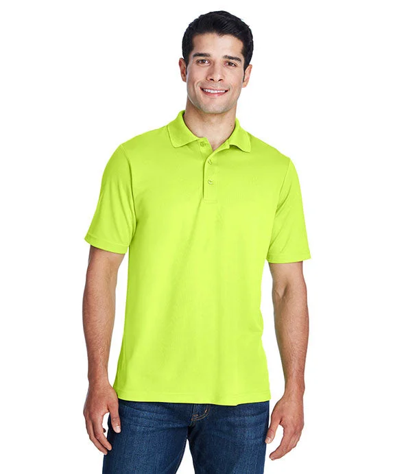 88181 - Core 365 Mens Origin Performance Piqué Polo Shirt | Safety Yellow