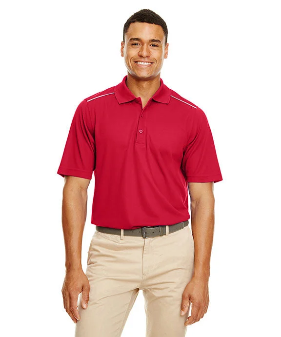 88181R - Core 365 Mens Radiant Performance Piqué Polo Shirt | Classic Red