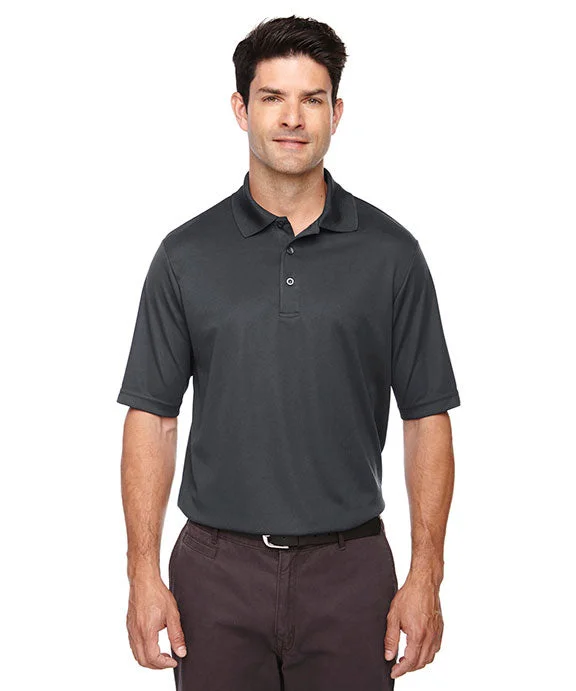 88181T - Core 365 Mens Tall Origin Performance Piqué Polo Shirt | Carbon