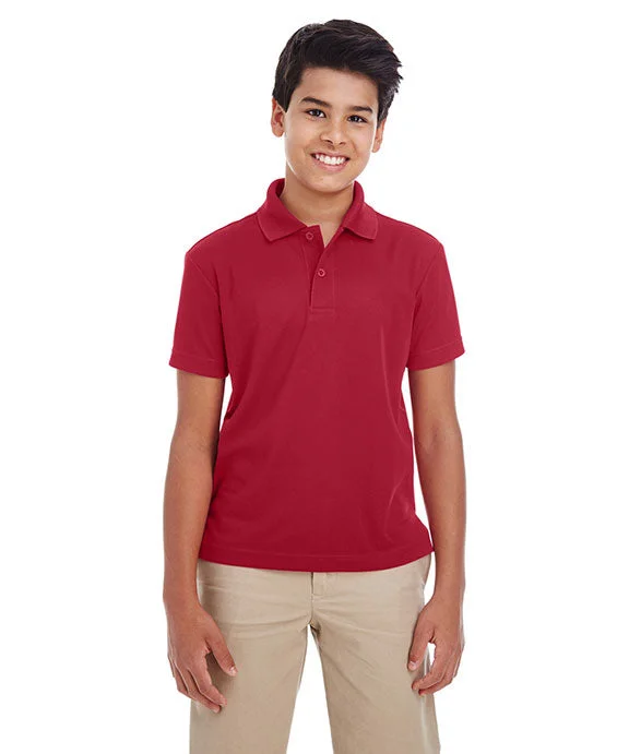 88181Y - Core 365 Youth Origin Performance Piqué Polo Shirt | Classic Red