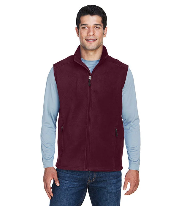 88191 - Core 365 Mens Journey Fleece Vest | Burgundy