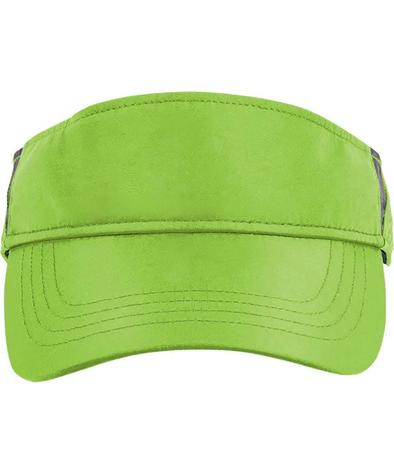 CE002 - Core 365 Adult Drive Performance Visor | Acid Green/Carbon