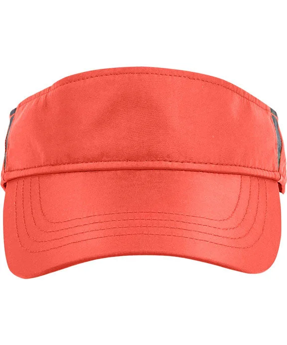 CE002 - Core 365 Adult Drive Performance Visor | Campus Orange/Carbon