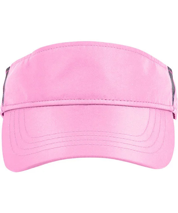 CE002 - Core 365 Adult Drive Performance Visor | Charity Pink/Carbon