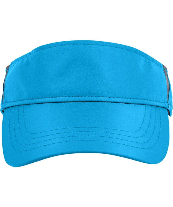 CE002 - Core 365 Adult Drive Performance Visor | Electric Blue/Carbon