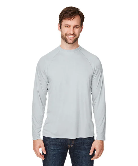 CE110 - Core 365 Unisex Ultra UVP™ Raglan T-Shirt | Platinum