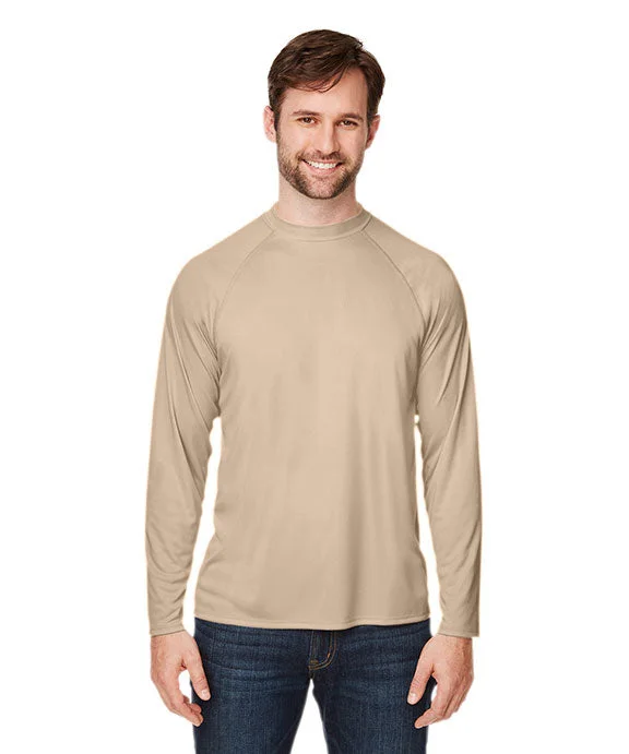 CE110 - Core 365 Unisex Ultra UVP™ Raglan T-Shirt | Stone