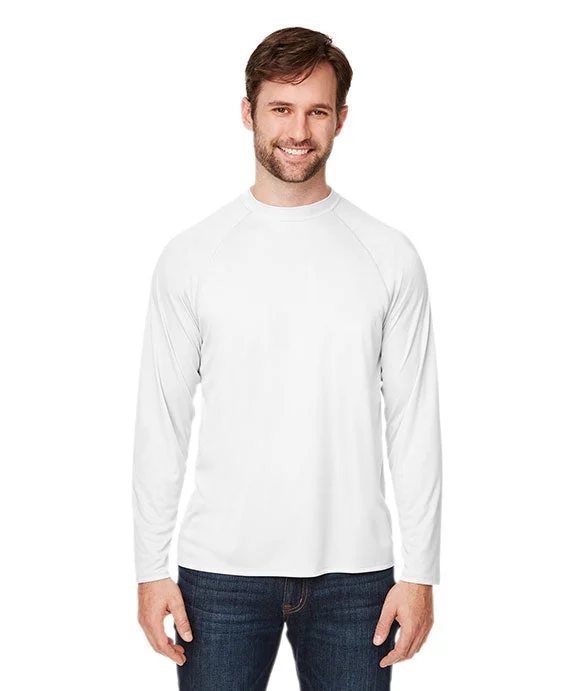 CE110 - Core 365 Unisex Ultra UVP™ Raglan T-Shirt | White