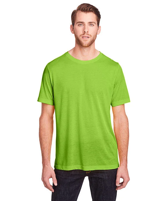 CE111 - Core 365 Adult Fusion ChromaSoft Performance T-Shirt | Acid Green