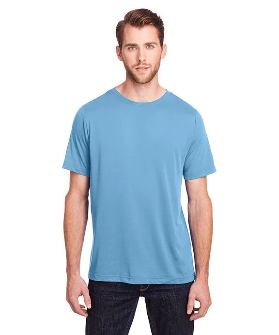 CE111 - Core 365 Adult Fusion ChromaSoft Performance T-Shirt | Columbia Blue