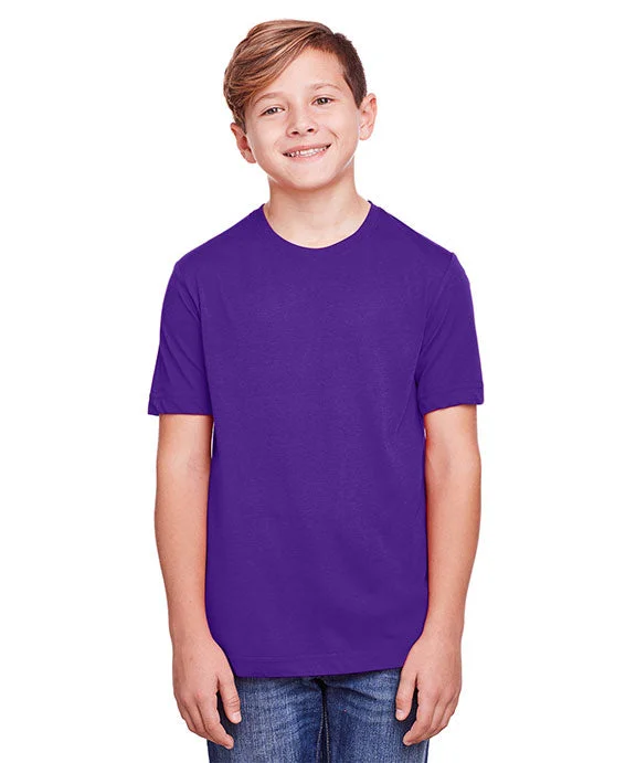 CE111Y - Core 365 Youth Fusion ChromaSoft Performance T-Shirt | Campus Purple