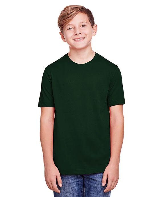 CE111Y - Core 365 Youth Fusion ChromaSoft Performance T-Shirt | Forest