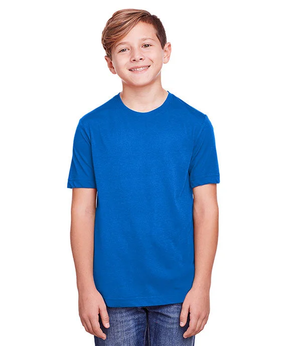 CE111Y - Core 365 Youth Fusion ChromaSoft Performance T-Shirt | True Royal