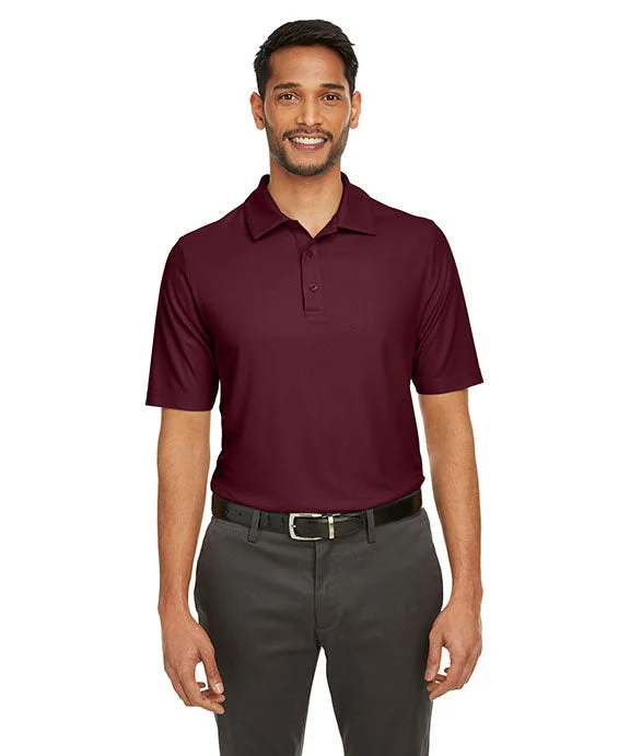 CE112 - Core 365 Mens Fusion ChromaSoft™ Pique Polo Shirt | Burgundy