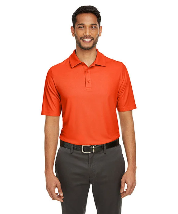 CE112 - Core 365 Mens Fusion ChromaSoft™ Pique Polo Shirt | Campus Orange