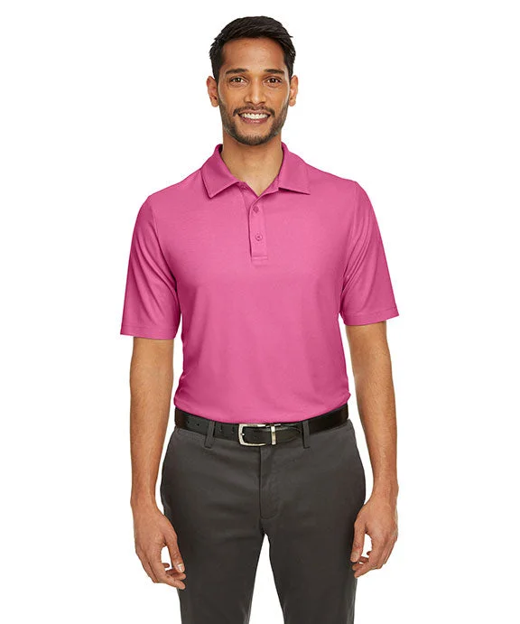 CE112 - Core 365 Mens Fusion ChromaSoft™ Pique Polo Shirt | Charity Pink