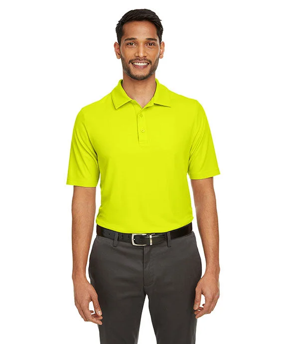 CE112 - Core 365 Mens Fusion ChromaSoft™ Pique Polo Shirt | Safety Yellow