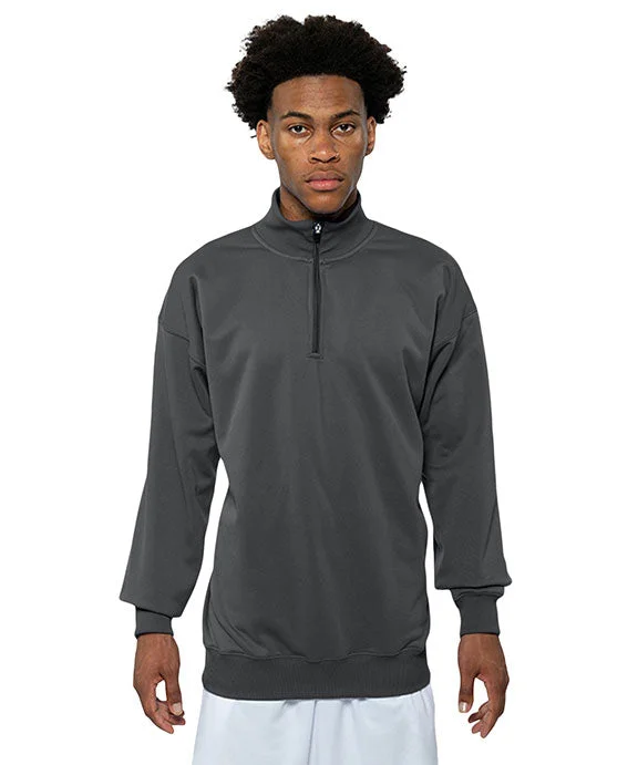 N4282 - A4 Adult Sprint Fleece Quarter-Zip | Graphite