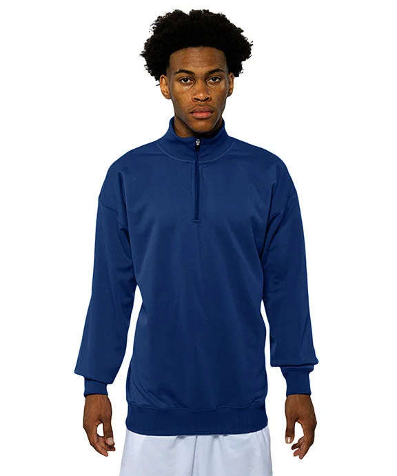 N4282 - A4 Adult Sprint Fleece Quarter-Zip | Navy