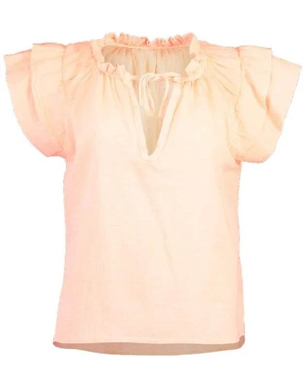 Neon Cantalope Cosette Top