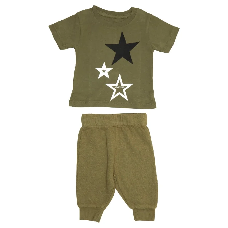 ARMY STARS TSHIRT AND SWEATPANTS SET