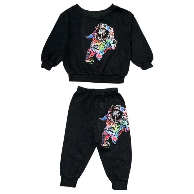 ASTRONAUT SWEATSHIRT AND SWEATPANTS SET