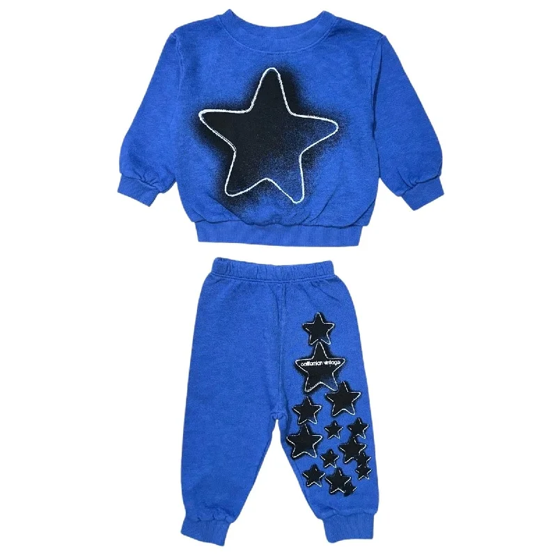 STARS SWEATSHIRT AND SWEATPANTS SET