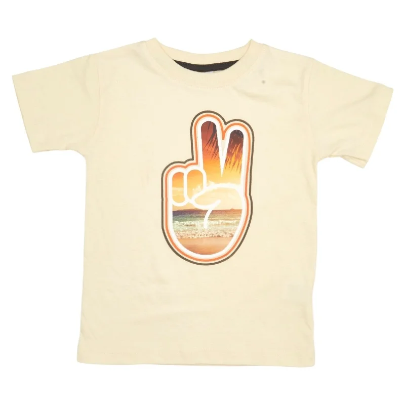 SUNSET BEACH PEACE SIGN TSHIRT