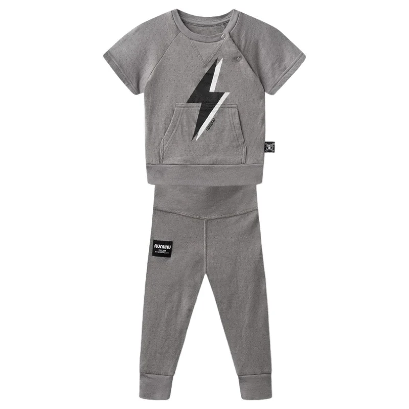 BOLT TOP AND PANTS SET (UNISEX)