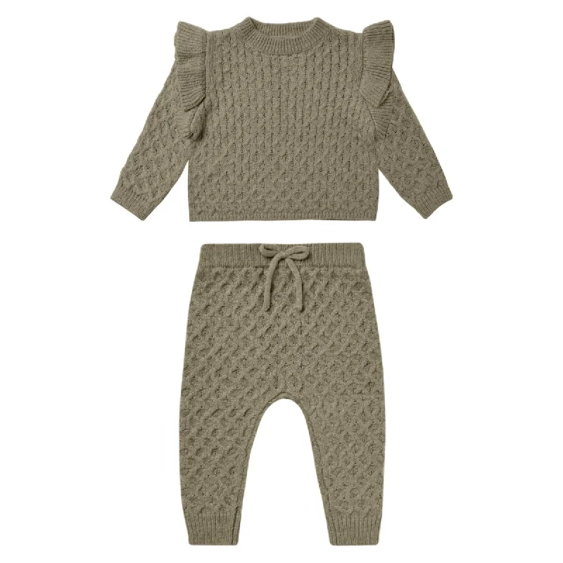 LA REINA SWEATSHIRT AND GABLE PANTS SET